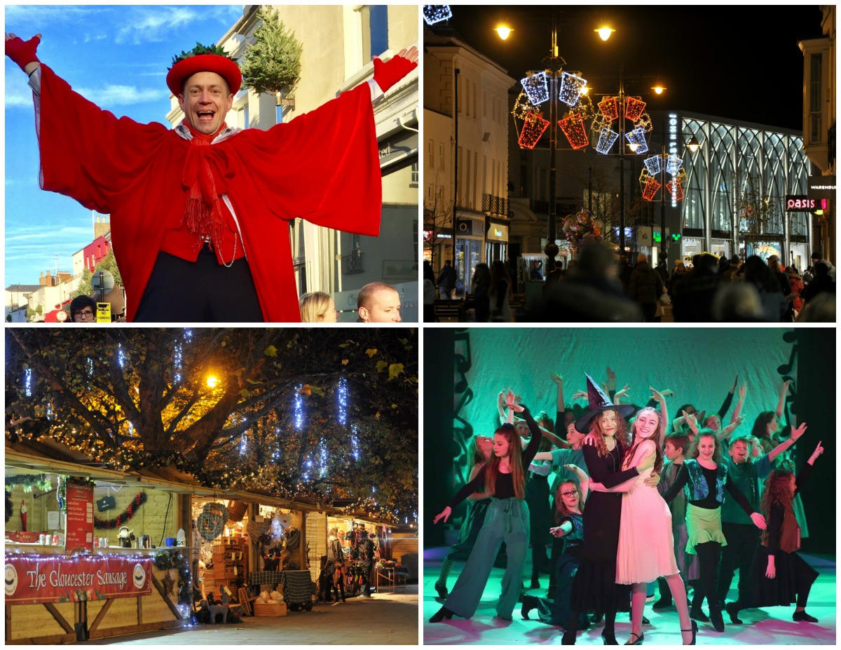Selection of images promoting events at late night shopping